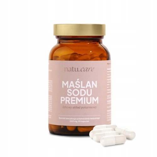 Kapsule Natrijevog Maslata Premium 1200 mg - Podrška Zdravlju Crijeva