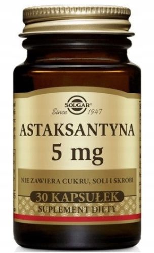 Solgar Astaksantin 5 mg - 30 kapsula za zdravu i elastičnu kožu