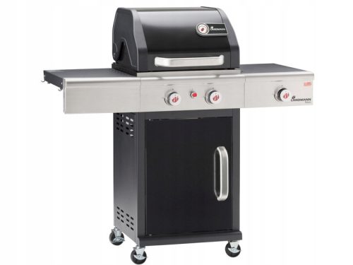 Kolica za plinski roštilj LANDMANN Triton maxX PTS 2.1 Crni 10.9kW 2+1 plamenika