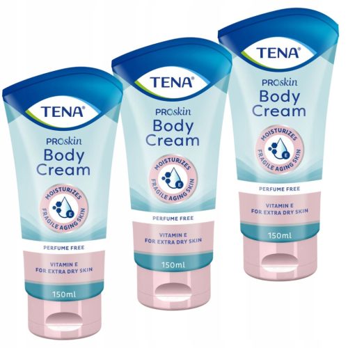 Paket od 3 TENA ProSkin Body Cream - Hidratantni Krem za Tijelo