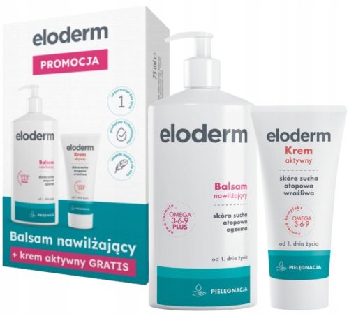 Eloderm kompletni set za njegu suhe i osjetljive kože