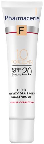 Pharmaceris F Fluid - Pokrivni tekući puder za kožu sa kapilarama, 30ml