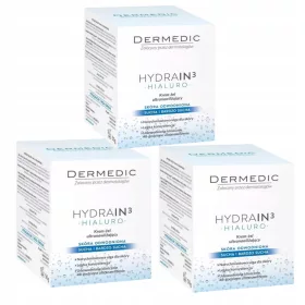   Dermedic Hydrain 3 Hialuro - Ultra hidratantni krem-gel za suhu kožu, 50g