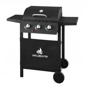 Grillmeister plinski roštilj s 3 plamenika 9 kW