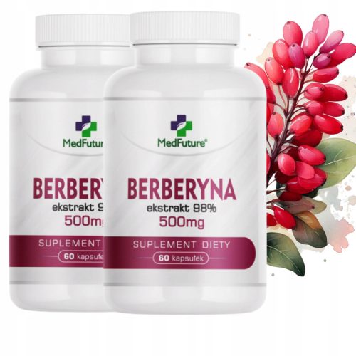 Berberin - prirodan suplement za zdravlje, 2 x 60 kapsula