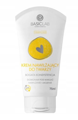 Krema za lice BasicLab Famillias s bogatom teksturom 75 ml