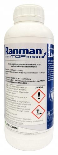 Fungicid Ranman Top 160 SC 1L za Preventivnu Zaštitu Povrća