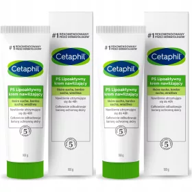   Cetaphil PS Lipoaktivna Krema za Intenzivnu Hidrataciju Osjetljive Kože 2x100g