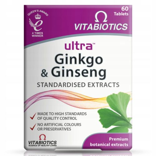 Ultra Ginkgo & Ginseng - Potpora za mentalnu sposobnost i imunološki sustav