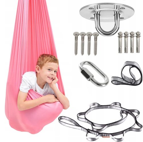 AKROBATSKI SENZORIČNI ŠAL ZA AERIAL YOGU | Viseća mreža za yoga praksu | Montaža 2.8x1.5