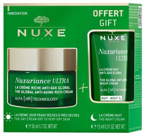Nuxe Nuxuriance Ultra Set: Dnevna i Noćna Krema za Pomlađivanje Kože