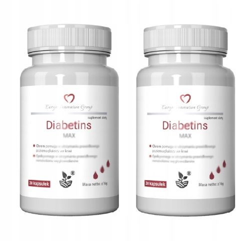 Diabetins Max: Dodatak prehrani s kromom, bijelom dudom i cinkom - 30 kapsula