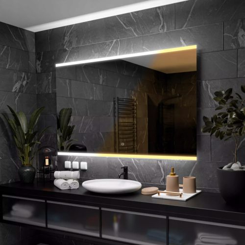  (3045) LED Ogledalo Brasil 160x70 cm, Kontinuirani LED + uključeno/isključeno, LED Ogledalo