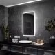  (3035) Boston LED ogledalo 70x140 cm, hladno LED, sat - lijevo