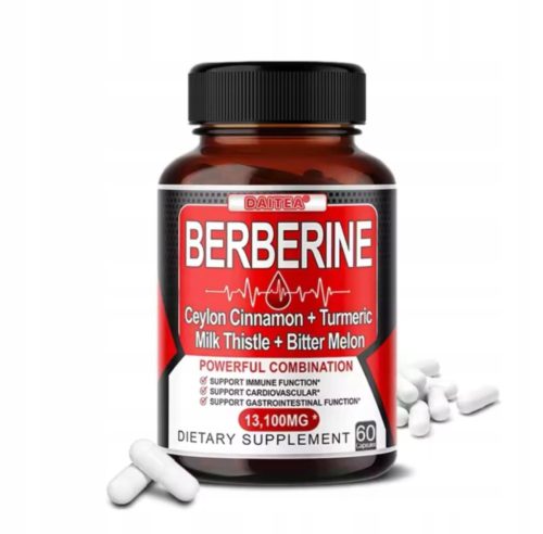 Berberine Complex - Podrška za mršavljenje, regulaciju šećera u krvi i zdravlje