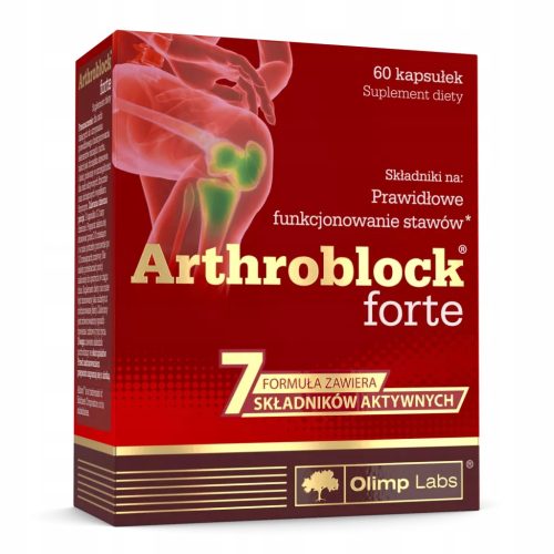 Arthroblock Forte - Dodatak Prehrani za Zdravlje Zglobova, 60 Kapsula