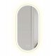  LED ogledalo OVL 50x100cm zlatno (HOM-02606) /ZR/