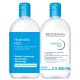Bioderma Hydrabio H2O Micelarna Voda za Čišćenje Lica, Duo Pakiranje 2x 500 ml