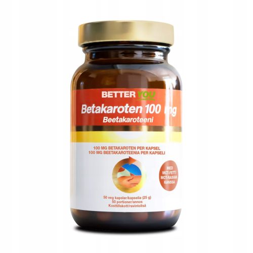 Beta-karoten 100 mg - Najjači veganski antioksidans za kožu