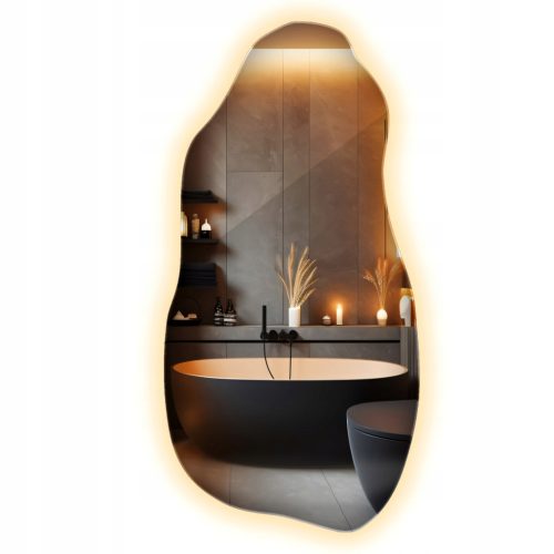  LED kupaonsko ogledalo 40x80 cm moderno potkrovlje za spavaću sobu i kupaonicu