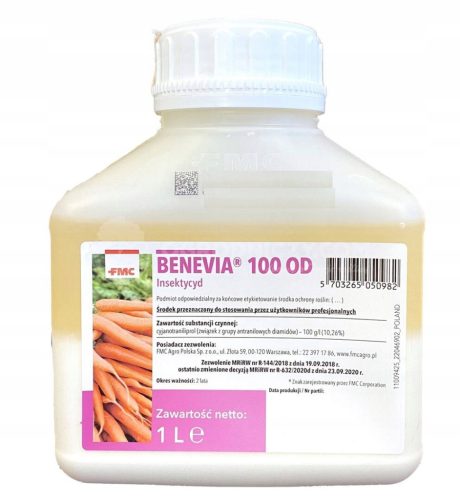 BENEVIA 100 - Visoko učinkovit insekticid za zaštitu biljaka 1L