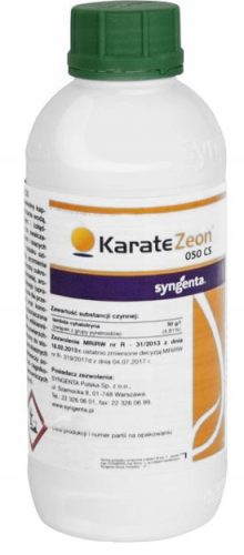 Insekticid Karate Zeon 050SC - zaštita poljoprivrednih, voćarskih i povrtnih kultura, 1L
