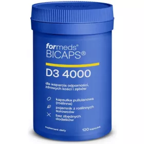   BICAPS® D3 4000 - Dodatak prehrani s vitaminom D u prirodnim kapsulama