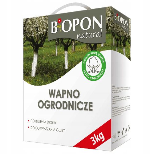 BIOPON Vapno za vrt granulat za bijeljenje 3kg