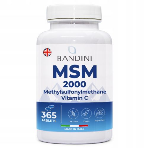 MSM Tablete s Vitaminom C za Zdravije Zglobove, Kožu i Energiju