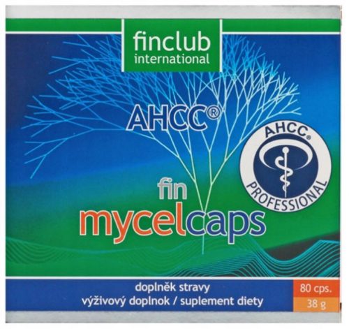 Mycelcaps Shiitake gljive AHCC Professional - Dodatak prehrani, 80 kapsula