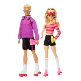    Barbie Fashionistice Barbie i Ken na rolama 65. obljetnica HXK90
