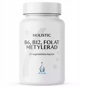   Holistic B6, B12, Folat Metyliran - Dijetetski dodatak u kapsulama (60 kom)