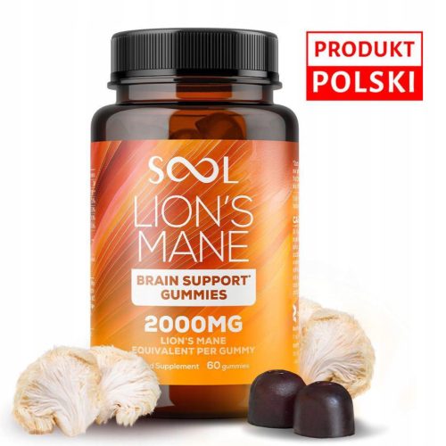 SOOL Lion's Mane - Želki za Povećanje Kognitivnih Sposobnosti