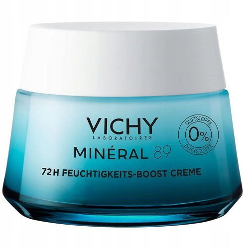 Vichy Mineral 89 Bezzapachowy Krem Nawilżająco-Odbudowujący 72h 50ml