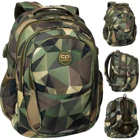   CoolPack Factor - Prostrani Školski Ruksak s Modernim Dizajnom