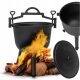  Kotao od lijevanog željeza Hungarian Standing on Fire Fire Grill 10L