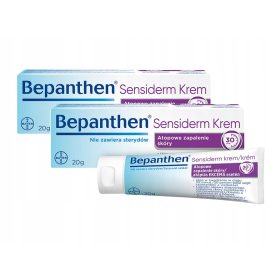   Set od 2x BEPANTHEN Sensiderm Krema 20g - Učinkovita njega za ekceme i suhu kožu