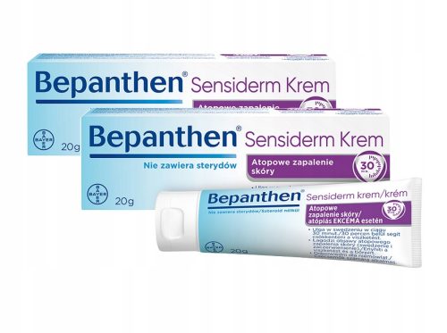 Set od 2x BEPANTHEN Sensiderm Krema 20g - Učinkovita njega za ekceme i suhu kožu