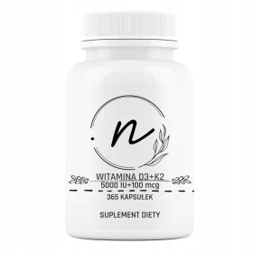   Nature Pro Vitamin D3 + K2 5000 IU + 100 mcg, 365 kapsula za zdravlje kostiju i srca