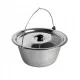  MAĐARSKI INOX KUHAL 6 L INOX POKLOPAC