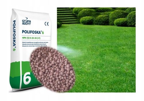  Polifoska 6 višekomponentno gnojivo Grupe Azoty Distribucija 600105495 granulat 20 kg