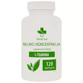   L-teanin 120 kapsula od 400 mg - Iskoristite snagu prirode za opuštanje i fokus