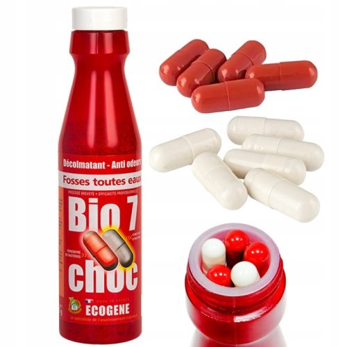 BIO7 CHOC MAX Bakterije + uklanjanje masti 2u1, za postrojenja za pročišćavanje otpadnih voda