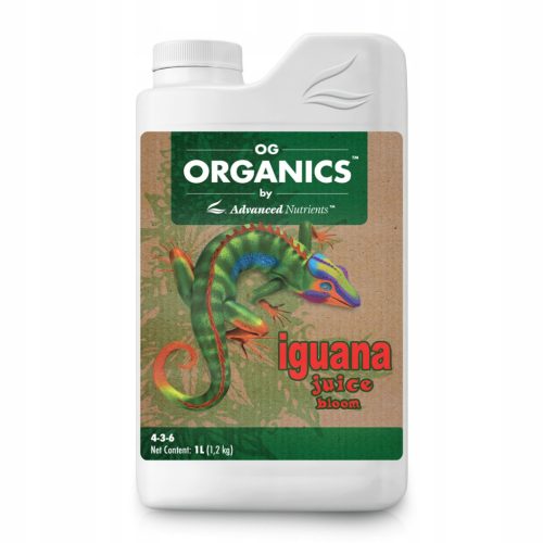 ORGANSKI NUTRIJENTI NAPITAK ZA CVATNJU IGUANA JUICE BLOOM 1L Organski napitak za cvatnju IGUANA JUICE BLOOM