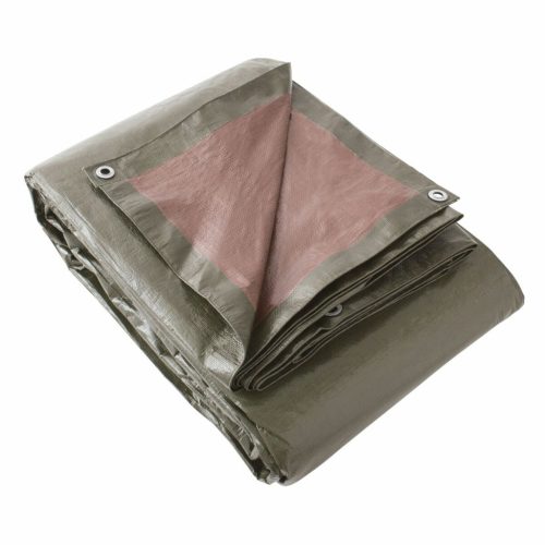 Zaštitna cerada Dexter 6x10 m 140 g/m² zeleno-smeđa