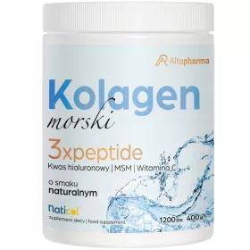 Kolagen 3xPeptide s MSM i Vitaminom C - Altopharma® - 400g