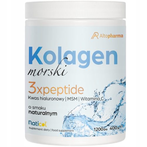 Kolagen 3xPeptide s MSM i Vitaminom C - Altopharma® - 400g