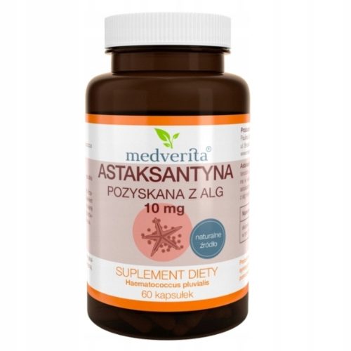 Medverita Astaksantin 10 mg - 60 kapsula za zdravlje i vitalnost
