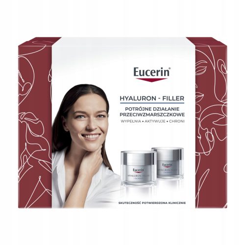 Set Krema Eucerin Hyaluron-Filler za Dan i Noć, SPF30