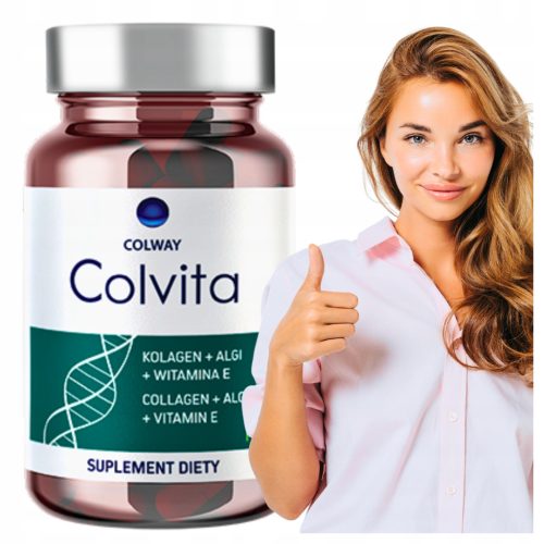 Colvita Colway - 60 kapsula za mladu i zdravu kožu s kolagenom, algama i vitaminom E